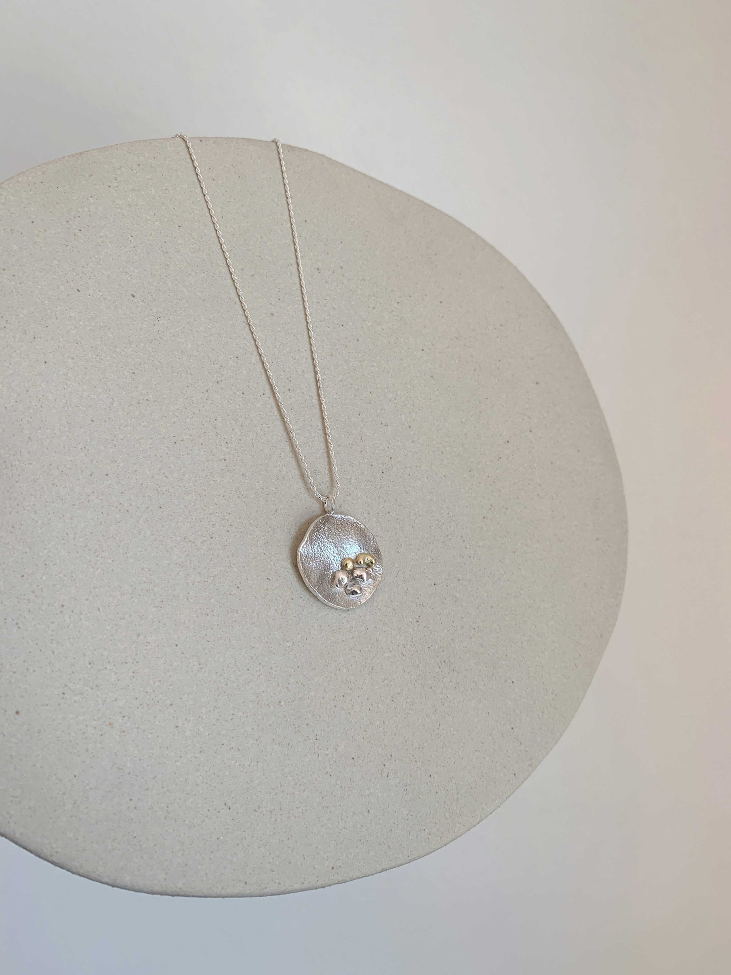 Colgante Mineral Brotado